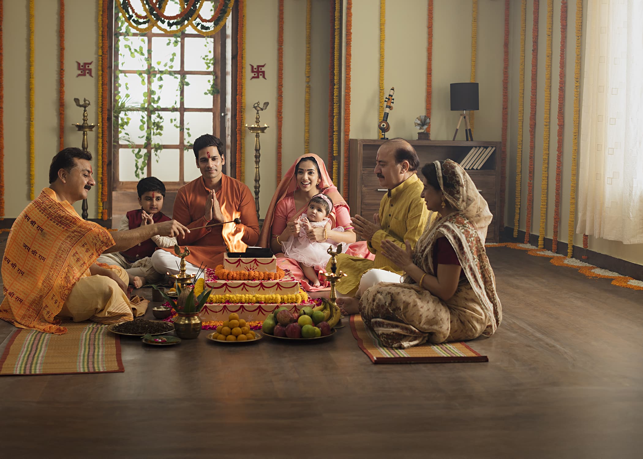 Authentic North Indian Pooja Ceremony